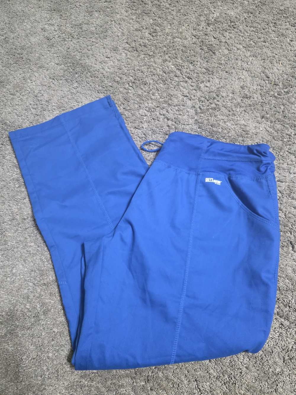 Grey's Anatomy Royal Blue Women's Scrub Jogger Pants